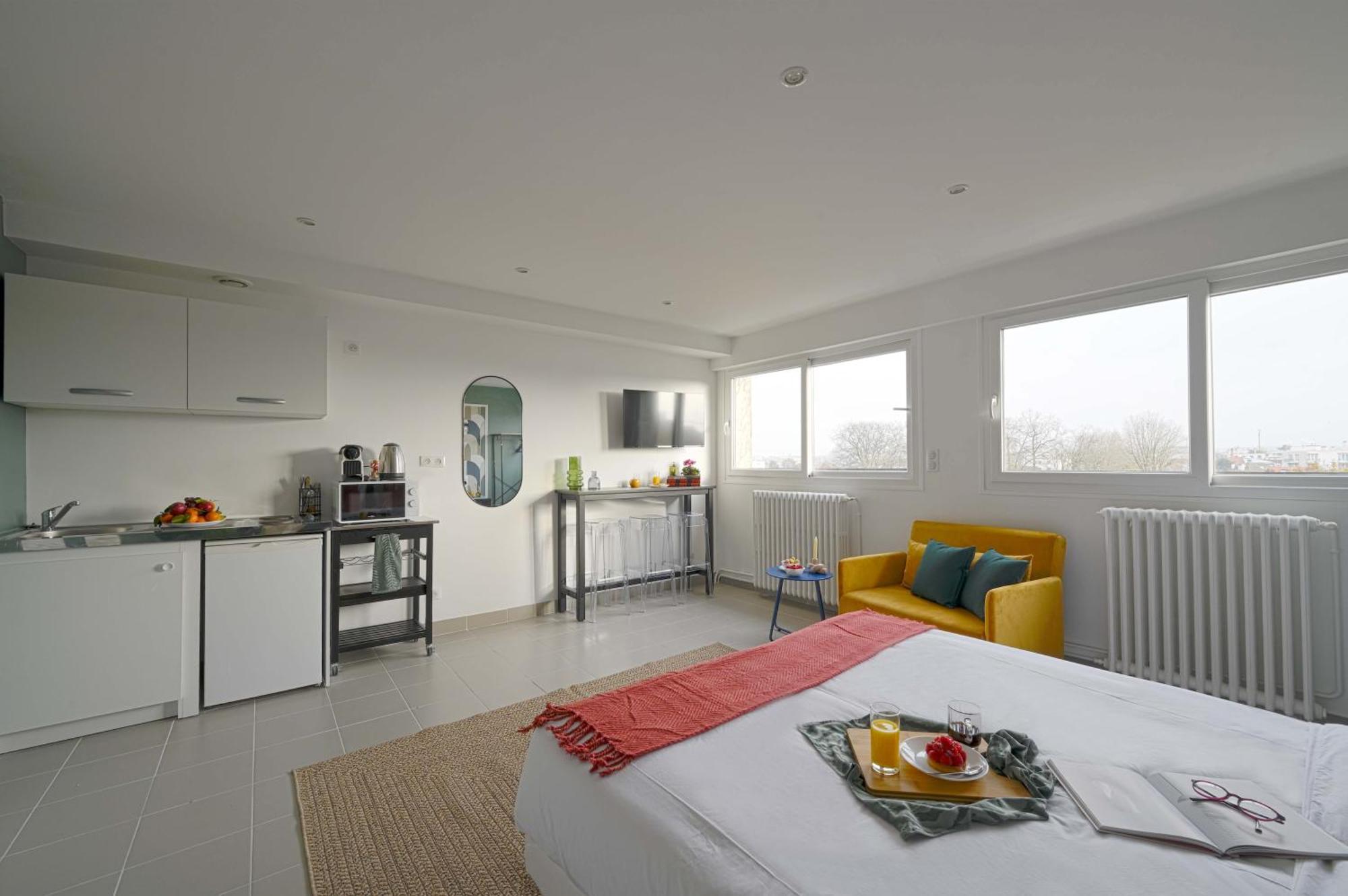 Modern Bright Apartment In Appart'Hotel Saint-Maur-des-Fossés Zewnętrze zdjęcie