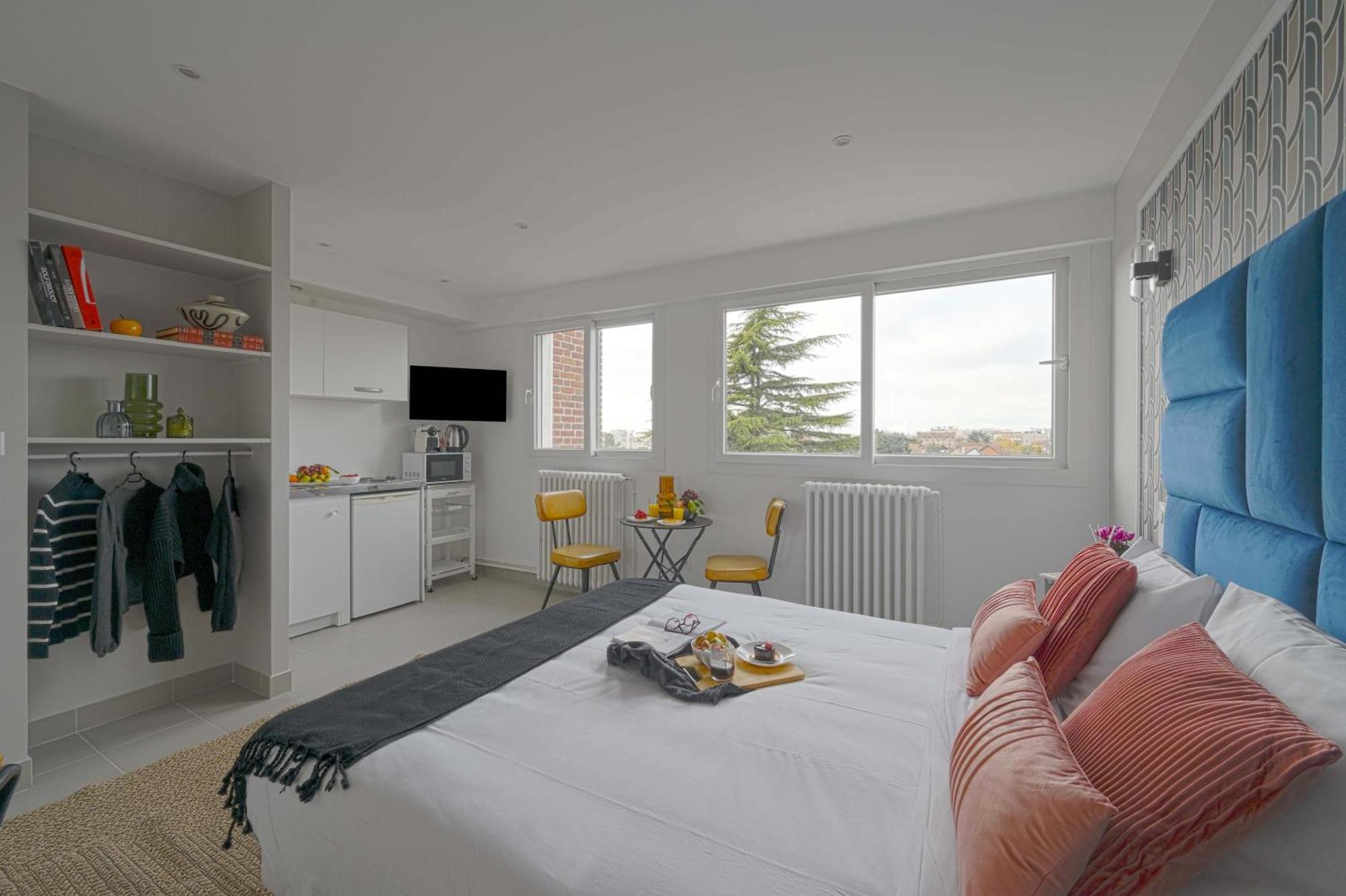 Modern Bright Apartment In Appart'Hotel Saint-Maur-des-Fossés Zewnętrze zdjęcie