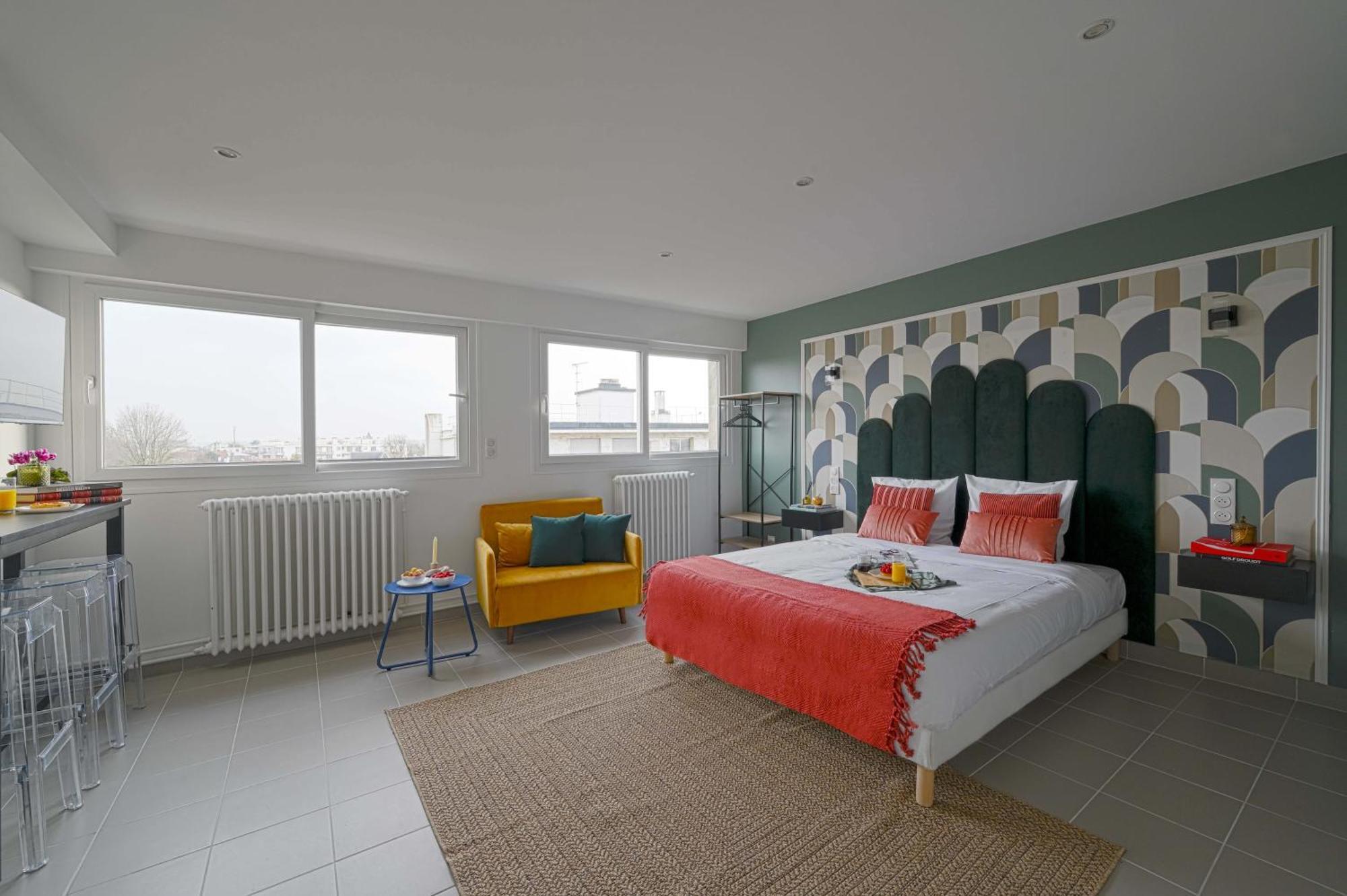 Modern Bright Apartment In Appart'Hotel Saint-Maur-des-Fossés Zewnętrze zdjęcie