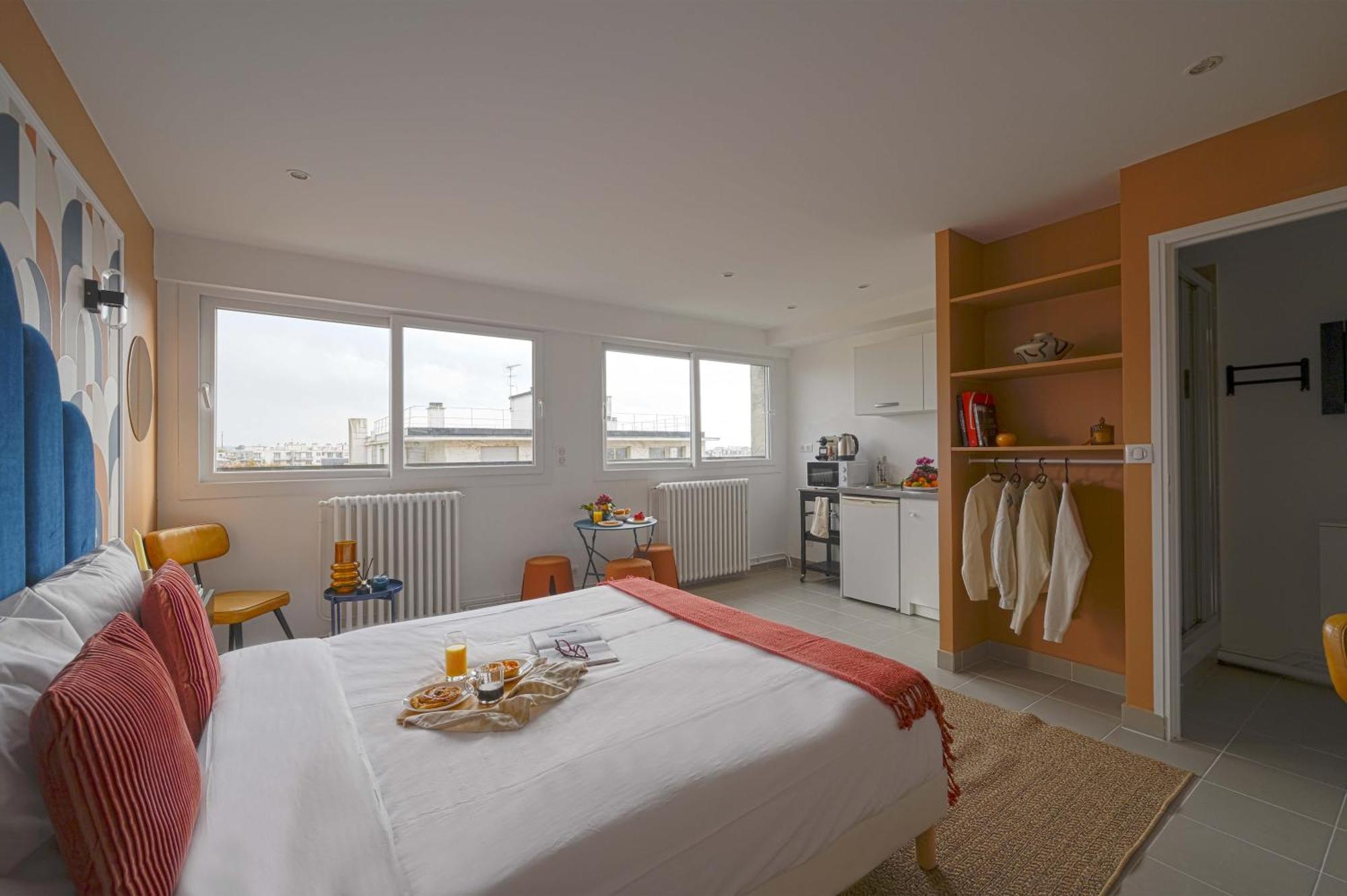 Modern Bright Apartment In Appart'Hotel Saint-Maur-des-Fossés Zewnętrze zdjęcie